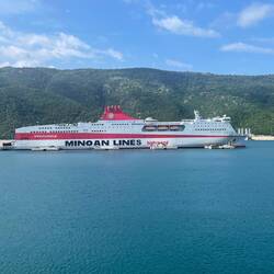 im Hafen von Igoumenitsa