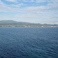 Sao Tome Island and Sao Tome city. Principe is another smaller island.