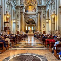 Metropolitan Cathedral of St. Peter — Bologna, Italy.