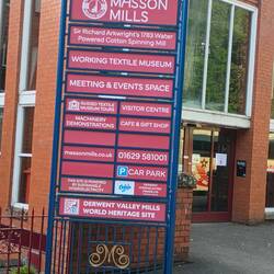 Masson Mills. A shopping centre here helped fund the heritage but didn't survive the pandemic