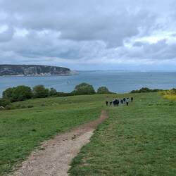 Coming into Swanage