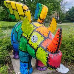 Aplerbecker Nashorn - Kunst in Dortmund