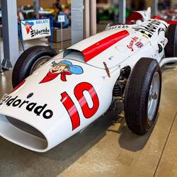 Eldorado ... 1st racing car in Europe sponsored by a company not linked to the world of motors.
