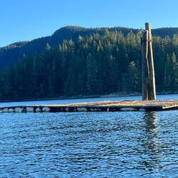Old dock here in the Cordaro Islands