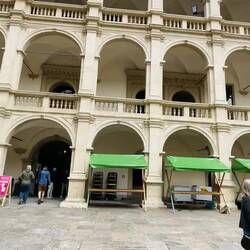 Graz guarda patios escondidos como pequeños secretos ajenos.