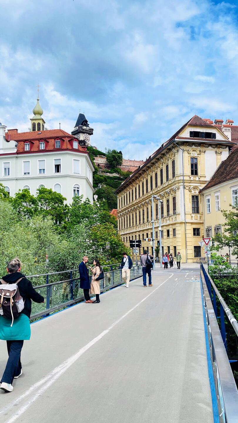 Graz: ciudad grande que se siente pequeña y cómoda.