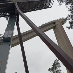 Schanzen von unten