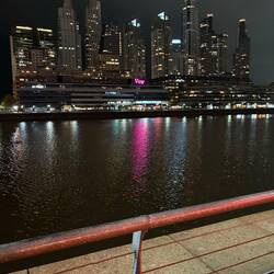 BA skyline at night