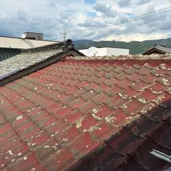 View from my room in Matsumoto--a view of the mountains
