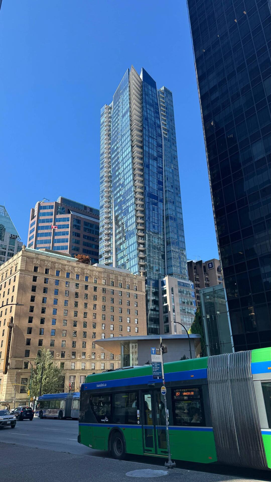 Der erste Blick auf Vancouver