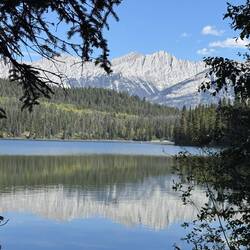 Spiegelglatter Pyramid Lake