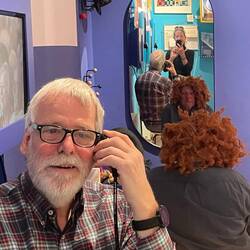 Triple selfie