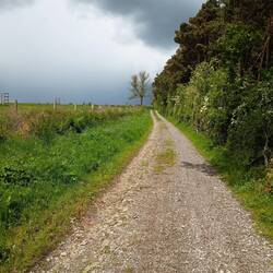 That's a very black cloud. Someone's about to get very wet!