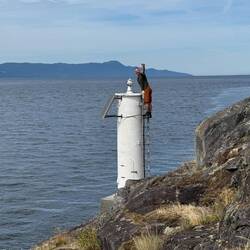 Kleiner Leuchtturm, grosse Aussicht