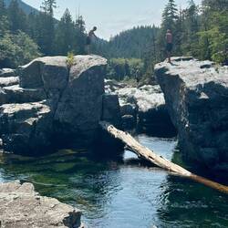 4. Stopp: Wally Creek