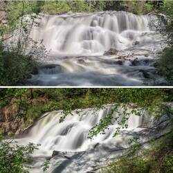 Bridge Creek Falls – so hätte es aussehen können...