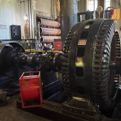 Der Generator im Kraftwerk