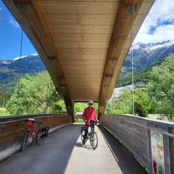 Letzte Brücke in Osttirol.
