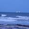 Sitting on Cocoa Beach admiring view