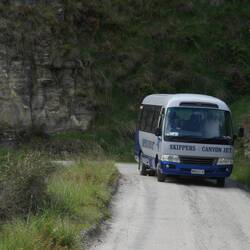 Los ging´s in Richtung Skippers Canyon
