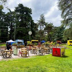 STREEAT®️ Food Truck Festival ... Garden of Villa Cassarini — Bologna, Italy.