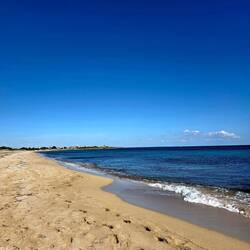 Naturschutzgebiet ist nicht so interessant also am Strand entlang