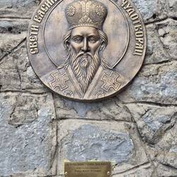 Heiliger Basilius von Ostrog - der Gründer des Klosters