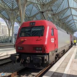 Nicht der Zug nach Faro...