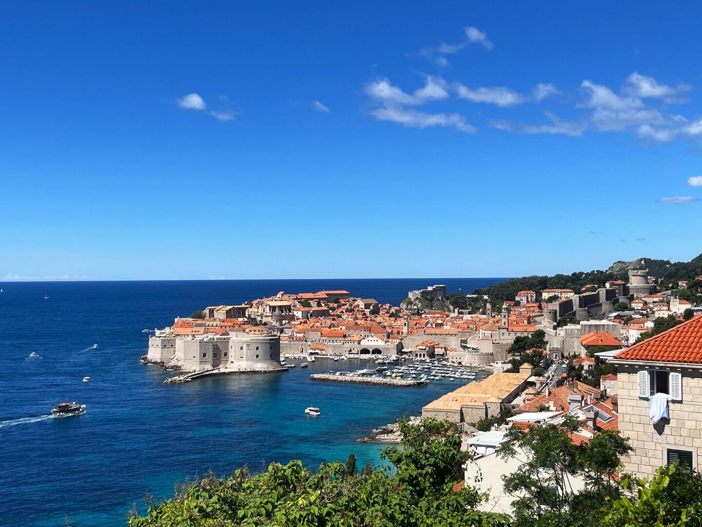 Une météo de rêve pour profiter du panorama sur la vieille ville