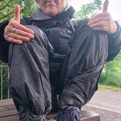 Das nächste Mal mit Gamaschen