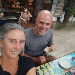 A great coffee spot near our backpackers