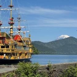 der Fuji bei bestem Wetter
