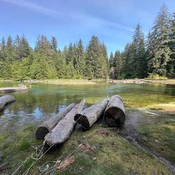 Lagoon at high tide