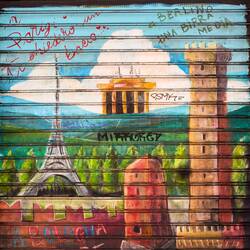 Street art — Bologna, Italy.