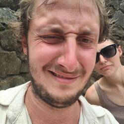 Our faces when we read the name of the gate... Half of the entrances in Rome are bigger...
