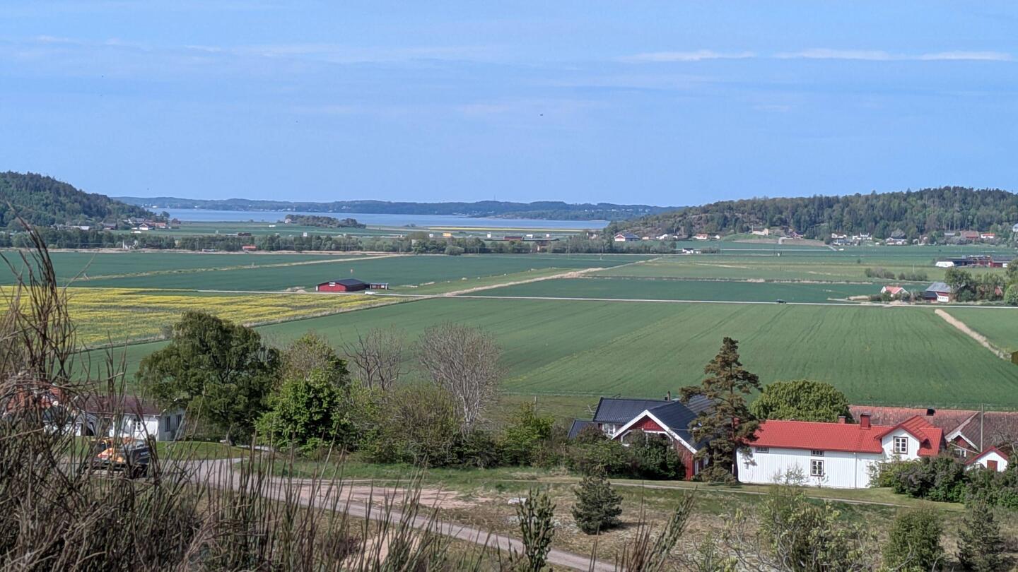 Blick vom Naturreservat Richtung Meer