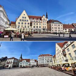 Rathausplatz, das Herz der Altstadt