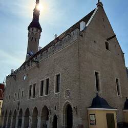 Das gotische Rathaus aus dem 13.-15. Jahrhundert