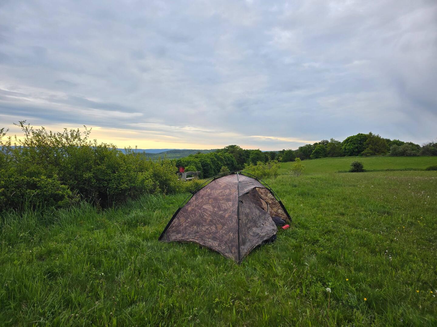 Super Platz auf dem hohen Dörnberg