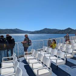 The ferry between the north and south islands. Absolutely huge, has a movie theater.