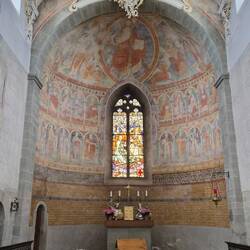 Prachtige fresco's.