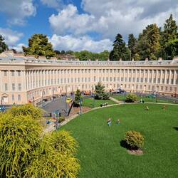 Royal Crescent Häuser in Bath