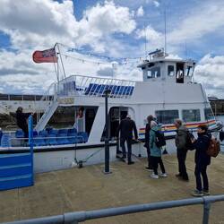 Mit dem Schiff zum Fischerhafen Brixham