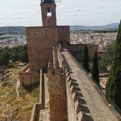 Alcazaba grad. Ene 8 graščin sva 'splezala' doslej.