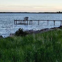Aussicht an unserem Stellplatz