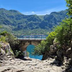 Der tosende Wasserfall von gestern ist heute komplett trocken