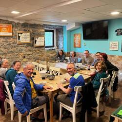 First communal dinner!
