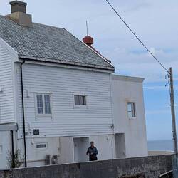 Hier werden auch Gäste beherbergt. Wir durften das Lighthouse auch von innen besichtigen