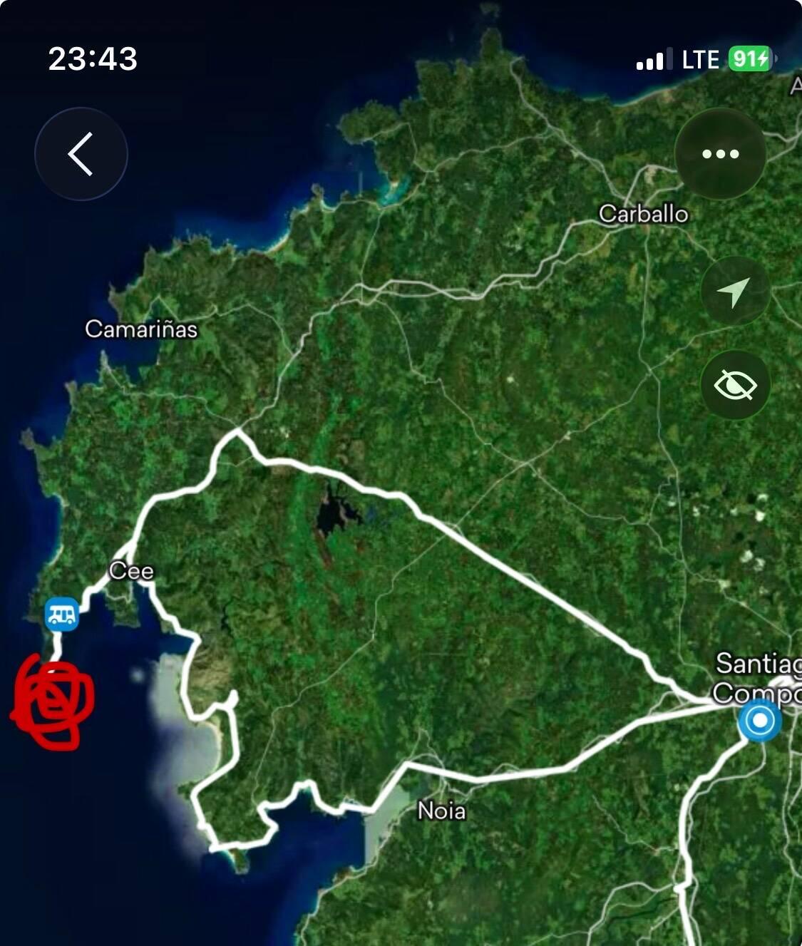 Die heutige Tour