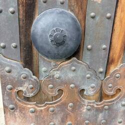 Detail an der Schlosstüre.